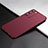 Custodia Plastica Rigida Cover Opaca YK1 per Oppo A53s 5G Rosso