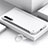 Custodia Plastica Rigida Cover Opaca YK1 per Samsung Galaxy A70S Bianco