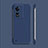 Custodia Plastica Rigida Cover Opaca YK2 per Oppo A1x 5G Blu