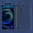 Custodia Plastica Rigida Cover Opaca YK4 per Oppo Reno6 Pro+ Plus 5G Blu