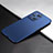 Custodia Plastica Rigida Cover Opaca YK5 per Oppo Find X3 5G Blu