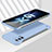 Custodia Plastica Rigida Cover Opaca YK9 per Oppo K9 5G Cielo Blu