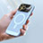 Custodia Plastica Rigida Cover Perforato con Mag-Safe Magnetic JS1 per Apple iPhone 13 Pro Max