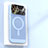Custodia Plastica Rigida Cover Perforato con Mag-Safe Magnetic JS1 per Apple iPhone 13 Pro Max