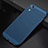 Custodia Plastica Rigida Cover Perforato per Apple iPhone XR Blu