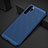 Custodia Plastica Rigida Cover Perforato per Huawei P30 Pro New Edition Blu