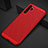 Custodia Plastica Rigida Cover Perforato per Huawei P30 Pro New Edition Rosso