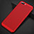 Custodia Plastica Rigida Cover Perforato per Oppo AX5 Rosso