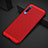 Custodia Plastica Rigida Cover Perforato per Xiaomi Mi 9 Lite Rosso