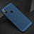 Custodia Plastica Rigida Cover Perforato per Xiaomi Redmi 6 Pro Blu