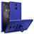 Custodia Plastica Rigida Cover Sabbie Mobili per Sony Xperia L2 Blu