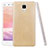 Custodia Plastica Rigida In Pelle per Xiaomi Mi 4 Oro