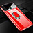 Custodia Plastica Rigida Laterale Cover Opaca 360 Gradi con Magnetico Anello Supporto per Huawei P30 Lite XL