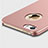 Custodia Plastica Rigida Opaca con Anello Supporto per Apple iPhone SE Rosa