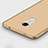 Custodia Plastica Rigida Opaca con Anello Supporto per Xiaomi Redmi Note 4X Oro