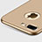 Custodia Plastica Rigida Opaca con Foro per Apple iPhone 7 Plus Oro