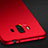 Custodia Plastica Rigida Opaca M07 per Huawei Mate 10 Rosso