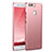 Custodia Plastica Rigida Opaca M07 per Huawei P9 Plus Rosa