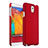 Custodia Plastica Rigida Opaca per Samsung Galaxy Note 3 N9000 Rosso