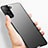 Custodia Plastica Rigida Opaca per Samsung Galaxy S22 5G Nero