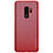 Custodia Plastica Rigida Perforato per Samsung Galaxy S9 Plus Rosso