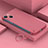 Custodia Plastica Rigida Senza Cornice Cover Opaca per Apple iPhone 13 Rosso