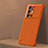 Custodia Plastica Rigida Senza Cornice Cover Opaca per Vivo X70 Pro+ Plus 5G Arancione