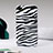 Custodia Plastica Rigida Zebra per Apple iPhone 4S Nero