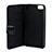 Custodia Portafoglio In Pelle con Stand Coccodrillo per Apple iPhone 5 Nero