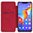 Custodia Portafoglio In Pelle con Stand F01 per Huawei Mate 20 Lite Rosso