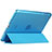 Custodia Portafoglio In Pelle con Stand L01 per Apple New iPad 9.7 (2017) Cielo Blu