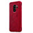 Custodia Portafoglio In Pelle con Stand L01 per Samsung Galaxy S9 Plus Rosso