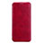 Custodia Portafoglio In Pelle con Stand L01 per Samsung Galaxy S9 Plus Rosso