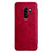 Custodia Portafoglio In Pelle con Stand L01 per Samsung Galaxy S9 Plus Rosso