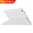 Custodia Portafoglio In Pelle con Stand L02 per Huawei Honor Pad 2 Bianco