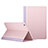 Custodia Portafoglio In Pelle con Stand L03 per Apple iPad Mini 2 Rosa