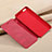 Custodia Portafoglio In Pelle con Stand L04 per Apple iPhone 6 Rosso