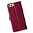 Custodia Portafoglio In Pelle con Stand per Huawei Honor V10 Rosso