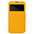 Custodia Portafoglio In Pelle con Stand per Samsung Galaxy Mega 6.3 i9200 i9205 Giallo