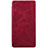 Custodia Portafoglio In Pelle con Stand per Xiaomi Mi Note Rosso