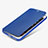 Custodia Portafoglio In Pelle con Supporto L01 per Apple iPhone 6 Blu