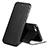 Custodia Portafoglio In Pelle con Supporto L01 per Apple iPhone SE (2020) Nero