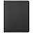 Custodia Portafoglio In Pelle con Supporto L04 per Apple iPad Pro 12.9 (2018) Nero