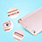 Custodia Portafoglio In Pelle con Supporto L04 per Xiaomi Mi Pad 3 Oro Rosa