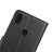 Custodia Portafoglio In Pelle con Supporto L04 per Xiaomi Redmi Note 7 Nero