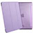 Custodia Portafoglio In Pelle con Supporto L06 per Apple iPad Mini 2 Viola