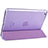 Custodia Portafoglio In Pelle con Supporto L06 per Apple iPad Mini 3 Viola