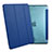 Custodia Portafoglio In Pelle con Supporto per Apple iPad Air Blu