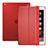 Custodia Portafoglio In Pelle con Supporto per Apple iPad Pro 12.9 Rosso