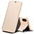 Custodia Portafoglio In Pelle con Supporto per Apple iPhone Xs Max Oro